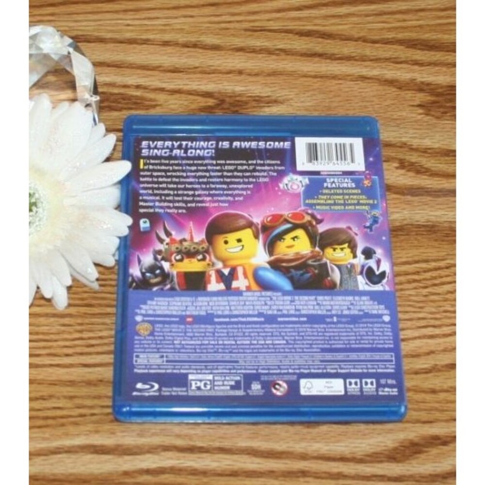 The Lego Movie 2 The Second Part Blu Ray Family Animation Chris Pratt Banks - Picture 3 of 3